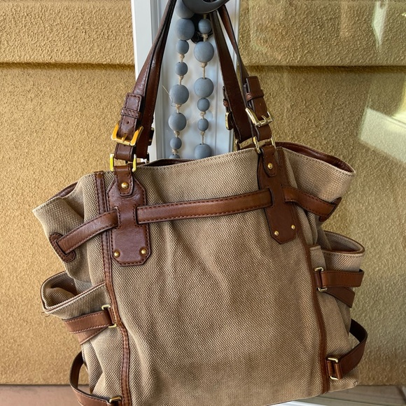 Vintage canvas Michael Kors handbag - Picture 2 of 7